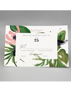 Carton RSVP jungle - Marion