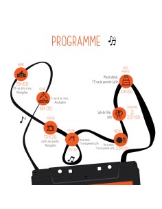 Carton Programme K7 vintage... 2