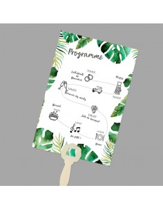 Carton Programme exotique -...