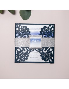 Faire-part Mariage Dentelle...