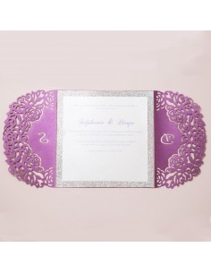 Faire-part mariage Couronne... 2