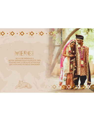 Remerciements Afrique - Collection Marie