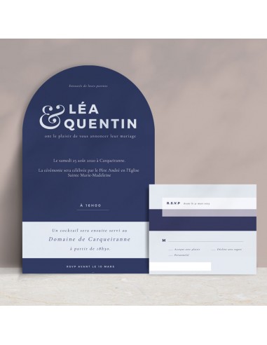 Faire-part Mariage Arche - Collection... Faire-part Mariage Arche - Collection...