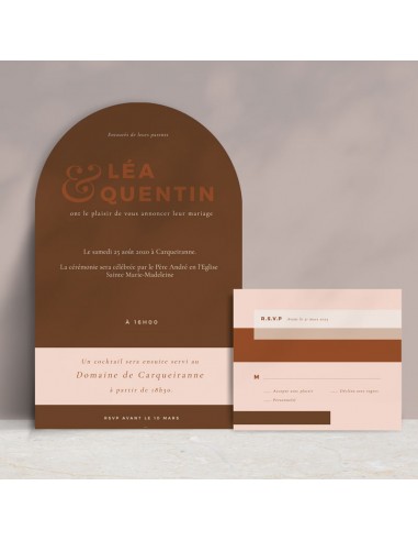 Faire-part Mariage Arche - Collection... Faire-part Mariage Arche - Collection...