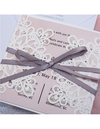 Faire-part Mariage bohème chic - POC0008