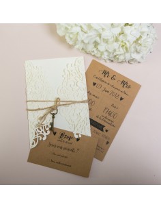 Faire-part mariage Pochette... 2