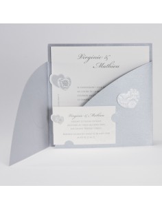 Faire-part carré mariage... 2