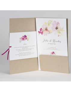 Faire-part mariage pochette... 2