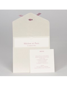 Faire-part mariage Pochette... 2