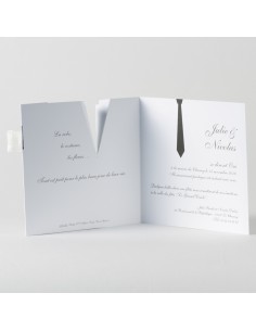 Faire-part mariage Homme &... 2