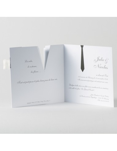 Faire-part mariage Homme & Femme