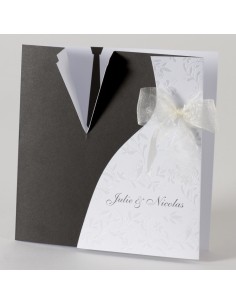 Faire-part mariage Homme &...
