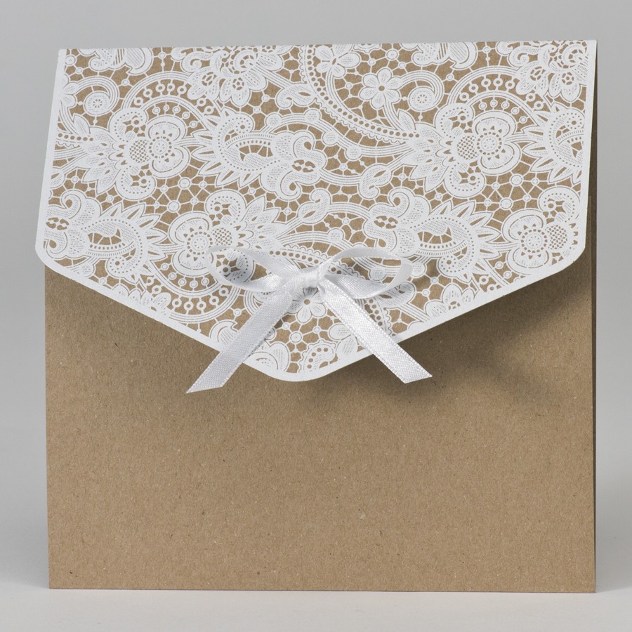 Boîte à enveloppes - Just Married, kraft, 30x30,5x16,5cm - Décorations et  idées de designer pour chaque fête ! - PartyDeco