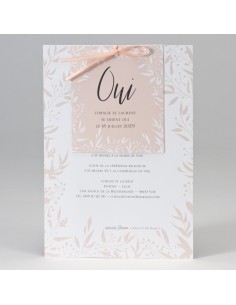 Faire-part mariage Thème...