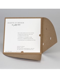 Faire-part mariage pochette... 2
