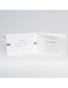Faire-part mariage blanc et... 2