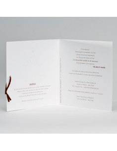 Faire-part Mariage flamants... 2