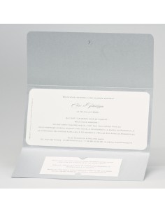 Faire-part Mariage pochette... 2