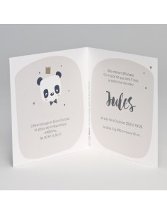 Faire -part Naissance panda... 2