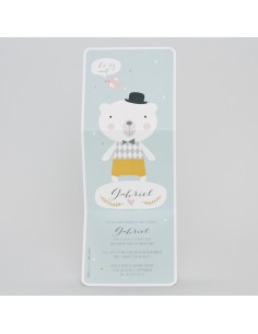 Faire-part Naissance ours... 2