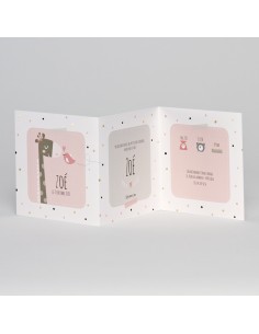 Faire-part Naissance girafe... 2