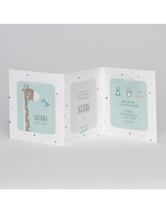 Faire-part Naissance girafe... 2