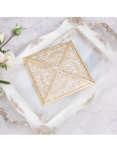 Faire-part mariage Baroque Elégant-...