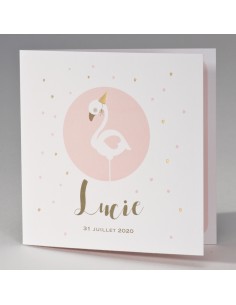 Faire-part Naissance fille...