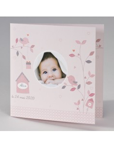 Faire-part Naissance fille...