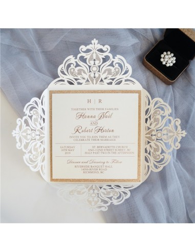 Pack Faire-part mariage Dentelle... Pack Faire-part mariage Dentelle...