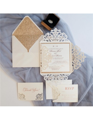 Pack Faire-part mariage Dentelle... Pack Faire-part mariage Dentelle...