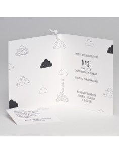 Faire-part Naissance nuages... 2