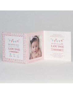 Faire-part Naissance fille... 2