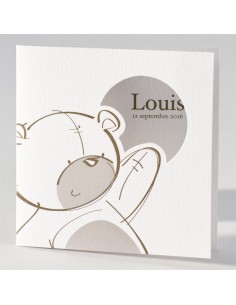 Faire-part Naissance mixte...