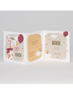 Faire-part Naissance fille... 2