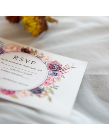 Faire-part Mariage Calque couronne de... Faire-part Mariage Calque couronne de...