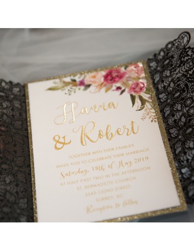 Faire-part Mariage Calque tendance...