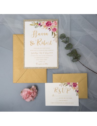 Faire-part Mariage Calque tendance...