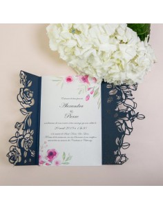 Faire-part mariage Roses en... 2