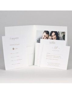 Faire-part Mariage pochette... 2