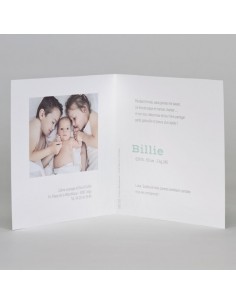 Faire-Part Naissance vert... 2