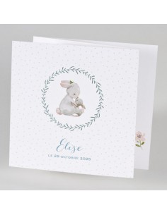 Faire-Part Naissance lapin...