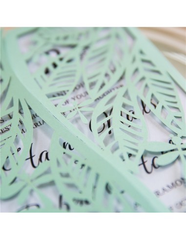 Faire-part Mariage Exotique - POC0162 Faire-part Mariage Exotique - POC0162