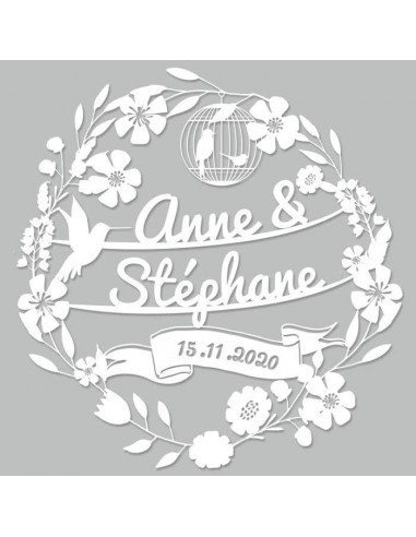 Pack Faire-Part Mariage Broderie...