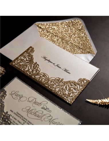 Pack Faire-Part Mariage Pochette...