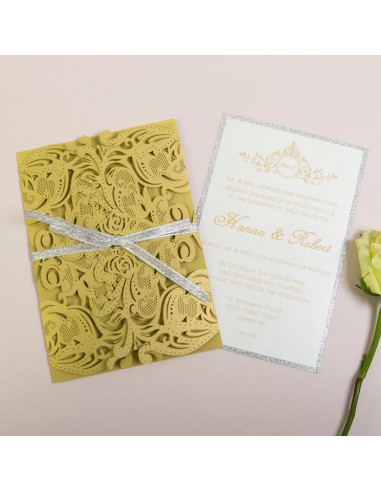 Faire-part Mariage Gatsby - POC0156 Faire-part Mariage Gatsby - POC0156