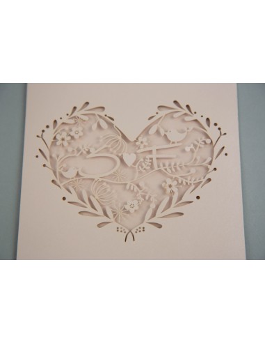 Faire-part mariage Mon coeur - POC0185 Faire-part mariage Mon coeur - POC0185