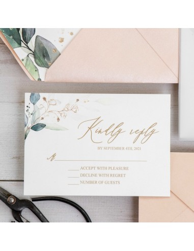 Pack Faire-part Mariage Pochette...