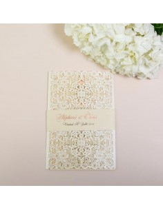 Faire-part mariage Fine...