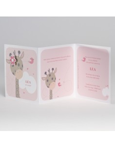 Faire-Part Naissance girafe... 2